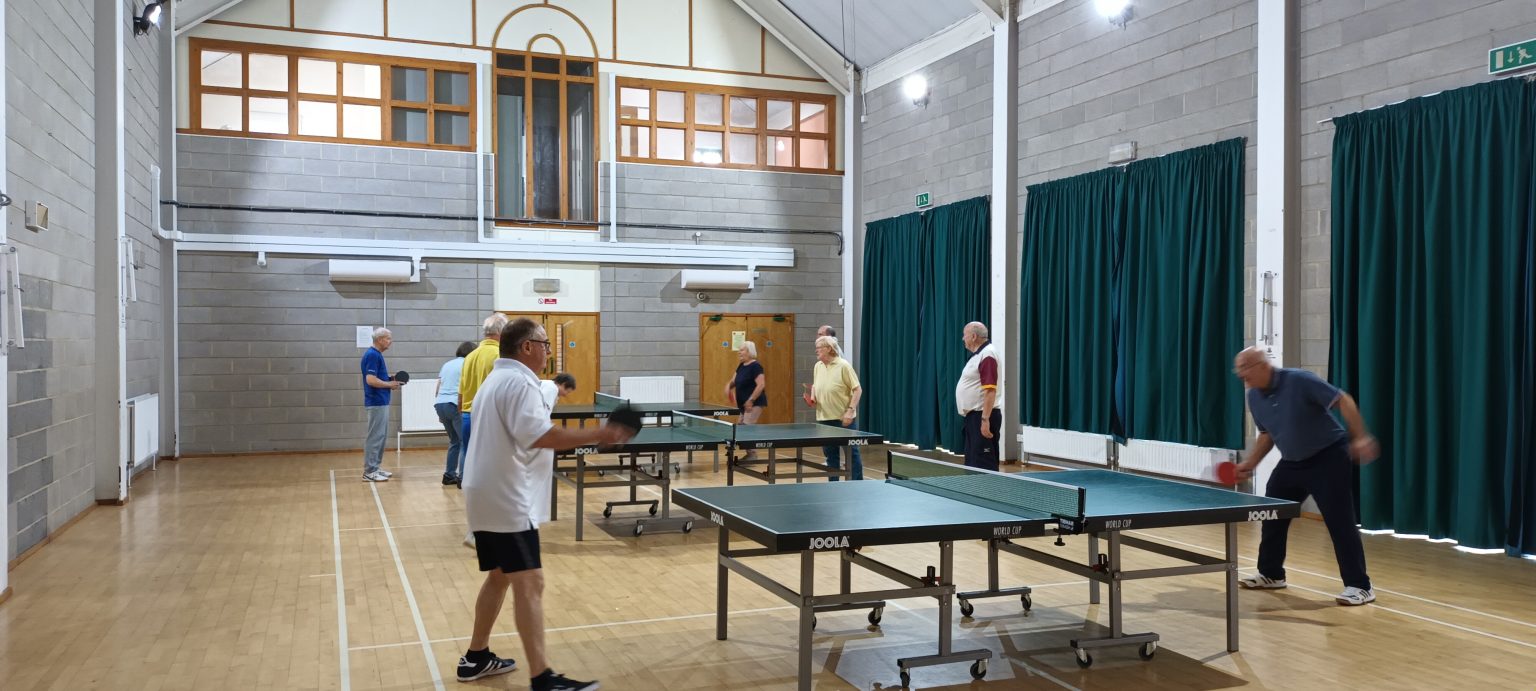 Table Tennis Tewkesbury & District u3a